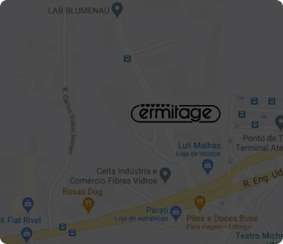 mapa de Localização do motel